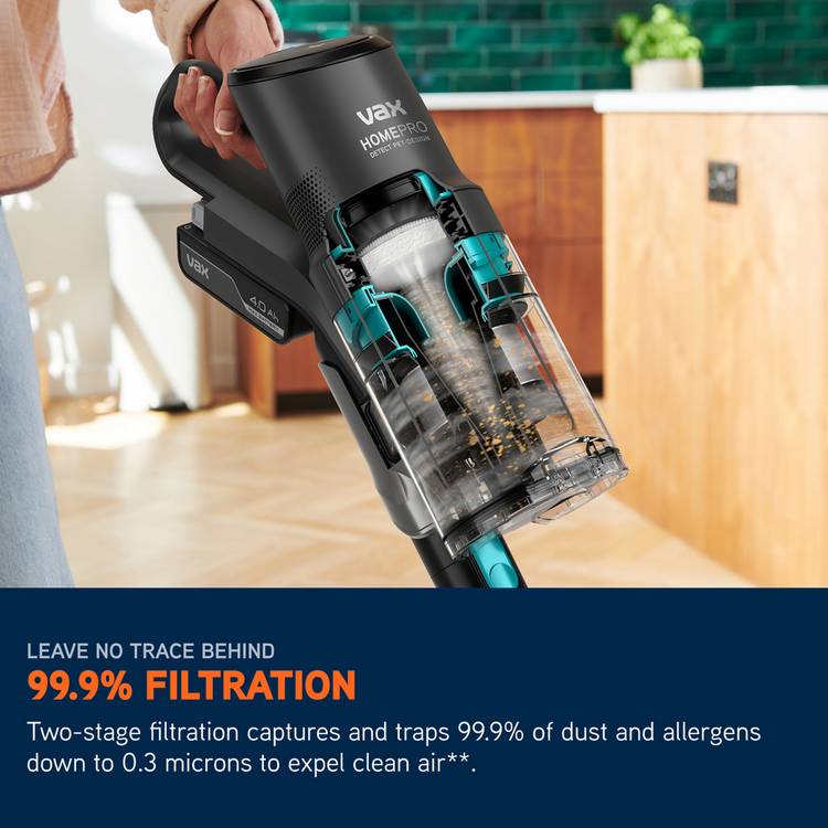 Vax HomePro Detect Pet cordless vacuum cleaner - British product