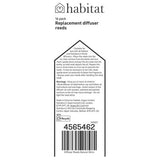 Habitat diffuser reeds replacement 30cm pack (British brand)