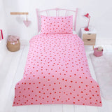 Disney Mickey Minnie cotton kids bedding set single, UK version