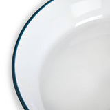 Habitat two-tone stoneware pasta bowls in navy and white, UK version