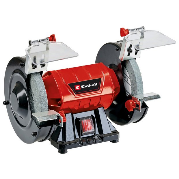 Einhell 150W double wheel bench grinder, imported from the UK