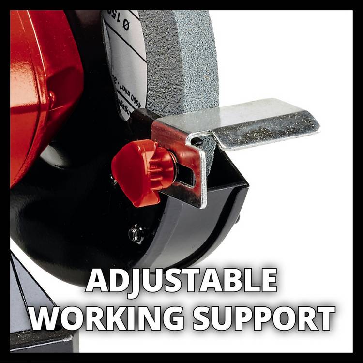 Einhell 150W double wheel bench grinder, imported from the UK
