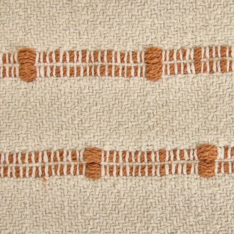Habitat Global Throw neutral rust cotton 200x220cm - British product