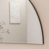 Habitat frameless half circle mirror 45x90cm, UK version