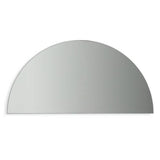 Habitat frameless half circle mirror 45x90cm, UK version