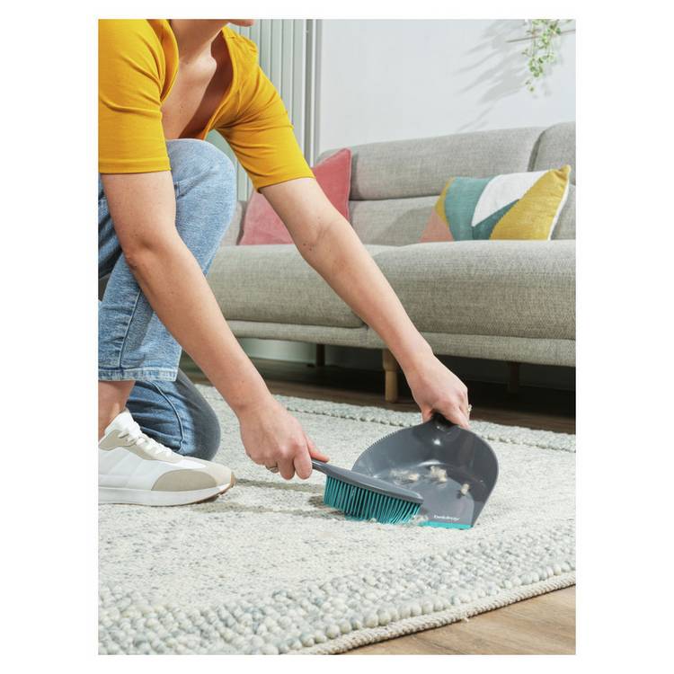 Beldray Antibac Pet Plus dustpan and brush set, imported from the UK