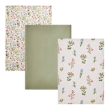 Argos Home bee floral cotton textile set cream, UK version