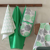 Argos Habitat Linear Circles Cotton Textile Set - Green- Buy online at McGrocer