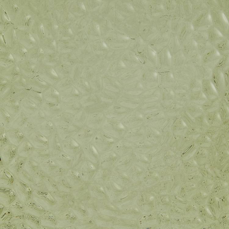 Habitat hammered glass vase in green - British product