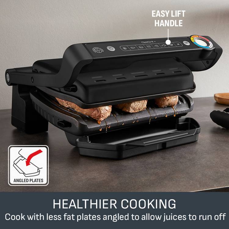 Tefal OptiGrill+ intelligent health grill (British brand)