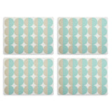 Habitat geo circles placemats and coasters set of 4, UK version