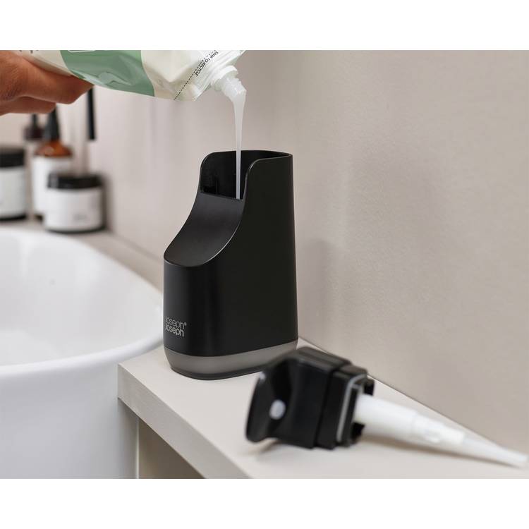Joseph Joseph black soap pump, imported from the UK