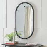 Argos Habitat Black Pill Wall Mirror - 110x60cm- Buy online at McGrocer