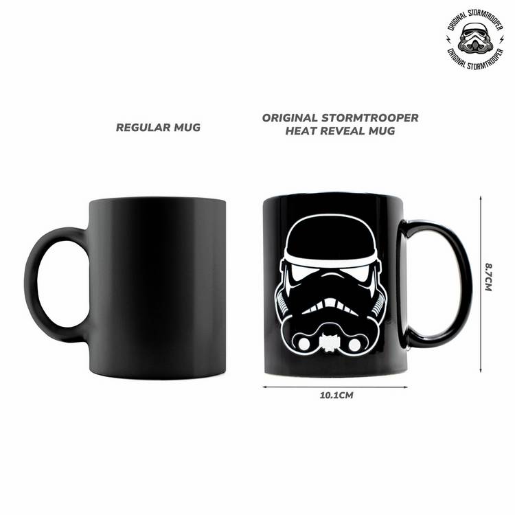 Colour changing mug Stormtrooper design 330ml, imported from the UK