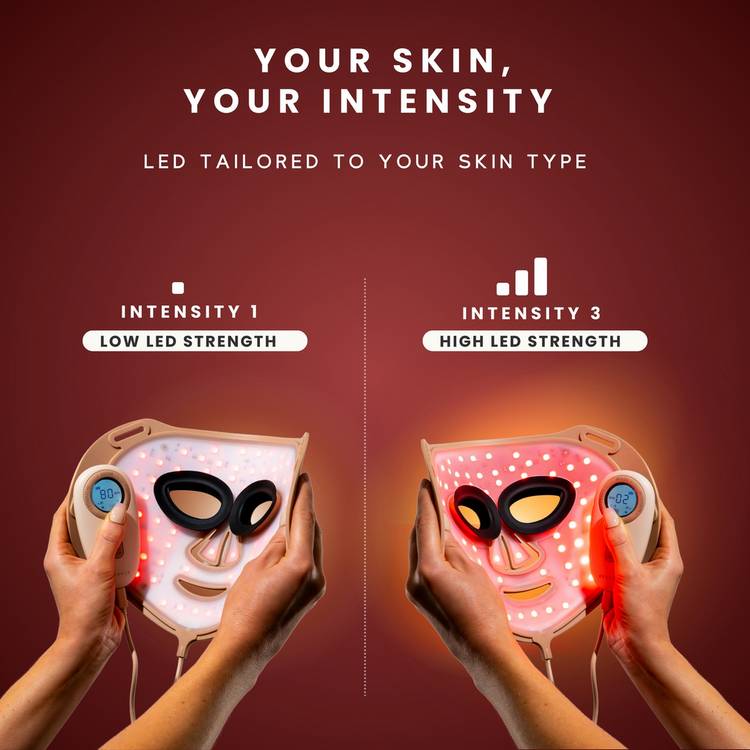 SENSSE ELITE 8 light LED face mask, imported from the UK