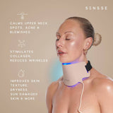 Sensse Silhouette LED neck mask with 171 lights, UK version