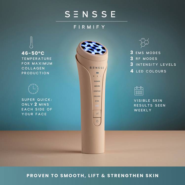 Sensse Firmify 3-in-1 LED facial tool - British product