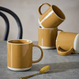 Argos Habitat Set of 4 Brown Stoneware Mugs- Buy online at McGrocer