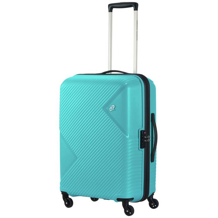 American Tourister Zakk blue hardcase medium suitcase - British product