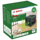 Bosch Quigo green cross line laser compact - British product