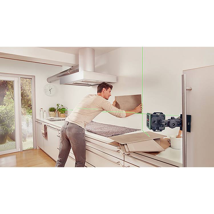 Bosch Quigo green cross line laser compact - British product