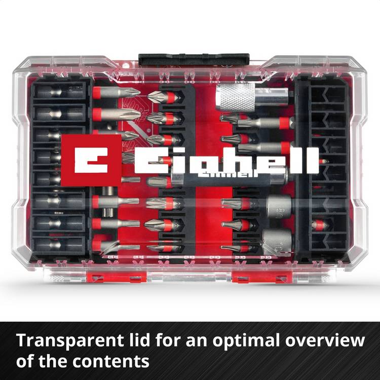 Einhell 42-piece bit set, UK version