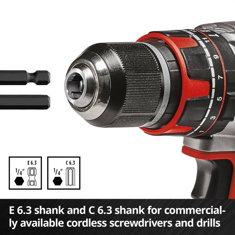 Einhell 42-piece bit set, UK version