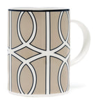 O.W. London Loop fine bone china mug 10cm, UK version