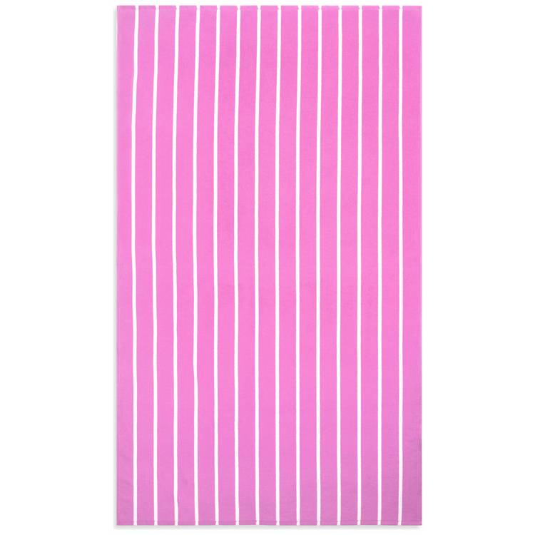 Habitat pink skinny stripe beach towel 150x80 cm - British product
