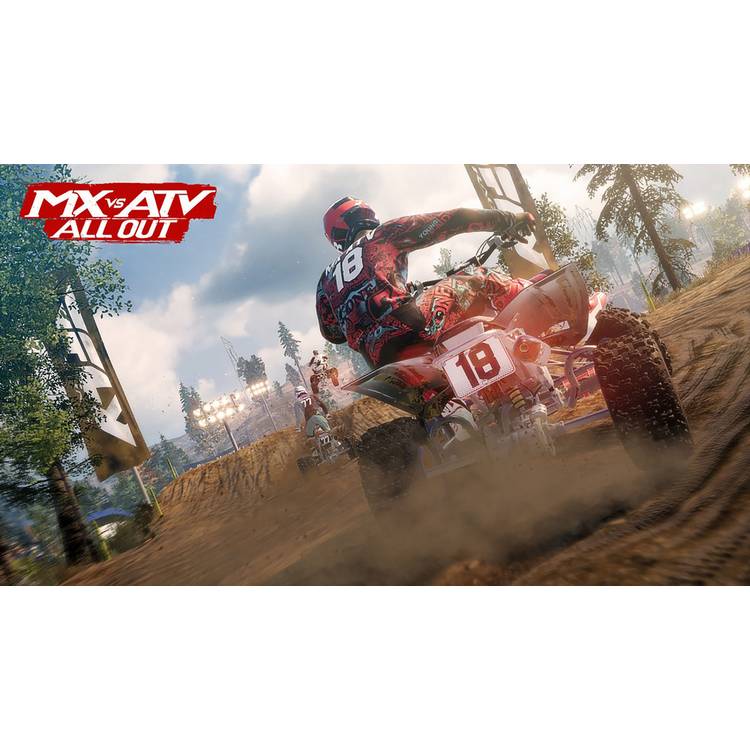 MX vs ATV All Out Nintendo Switch racing game, UK version