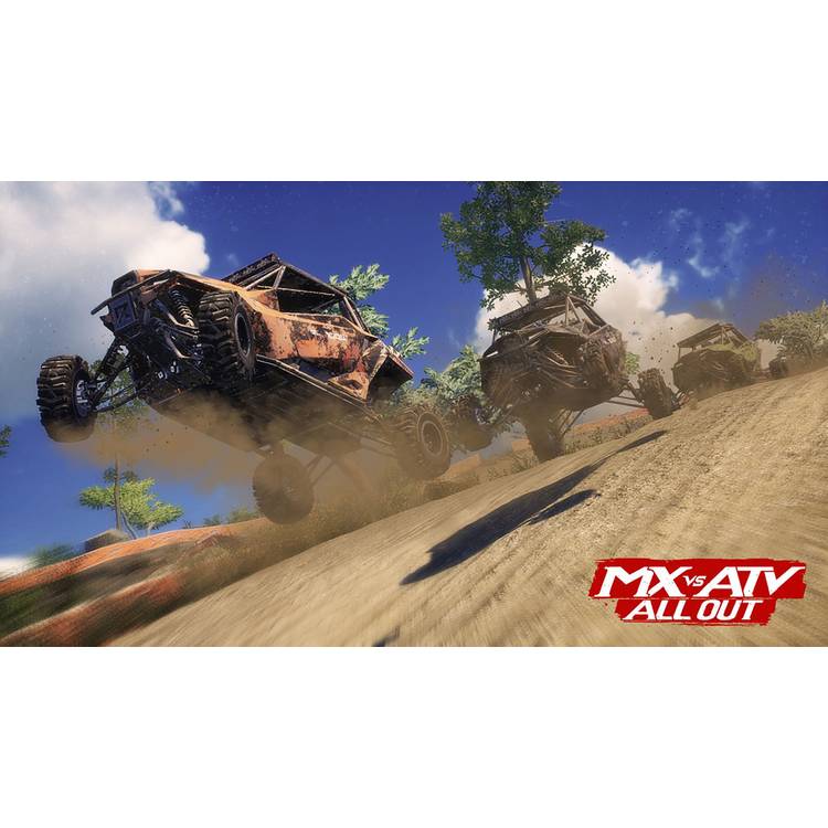 MX vs ATV All Out Nintendo Switch racing game, UK version