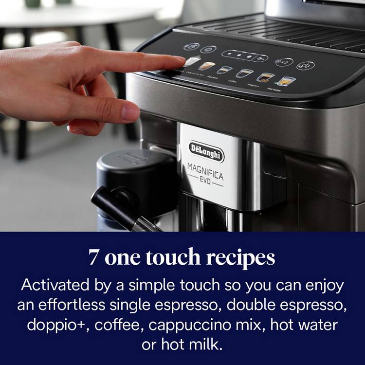 De'Longhi Magnifica Evo coffee machine, UK version