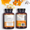 Prowise Healthcare organic turmeric high strength 120 capsules, imported from the UK
