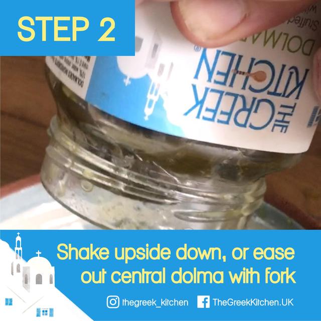 The Greek Kitchen Dolmades Stuffed Vine Leaves with Rice & Herbs 280g GOODS M&S