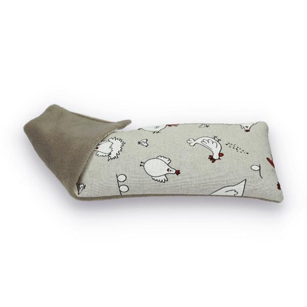 The Wheat Bag Co unscented microwavable wheat bag 47cm x 14cm, imported from the UK