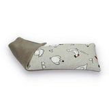 The Wheat Bag Co unscented microwavable wheat bag 47cm x 14cm, imported from the UK