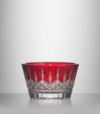 Waterford Crystal decorative bowl with diamond wedge design, 13.5cm wide (British brand)