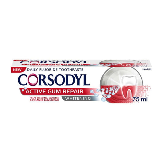Corsodyl Active Gum Repair Whitening Toothpaste 75ml GOODS Boots   