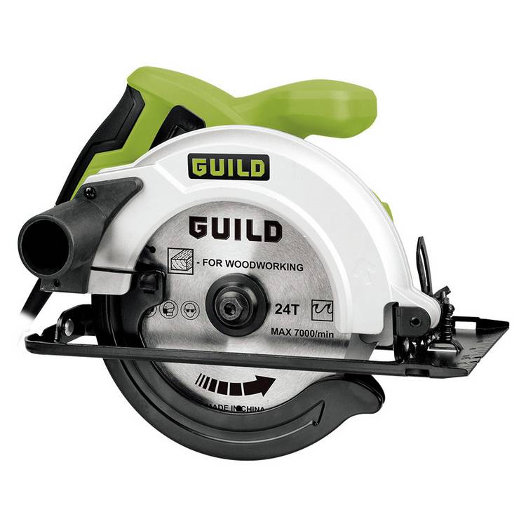 Guild circular saw 1200W 160mm, UK version