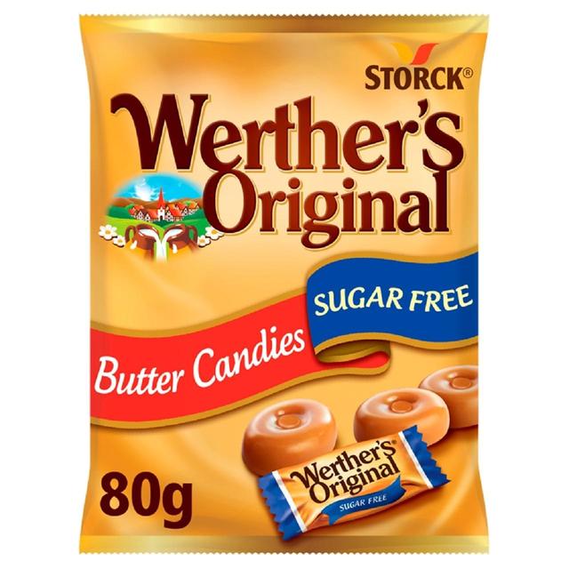 Werther's Original Butter Candies Sugar Free   80g GOODS M&S