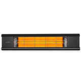 Veito Aero 2500 carbon infrared heater black, imported from the UK