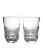Waterford Copper Coast crystal water glasses (British brand)