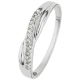 Revere diamond accent eternity ring 0.05ct (British brand)