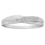 Revere diamond accent eternity ring 0.05ct (British brand)