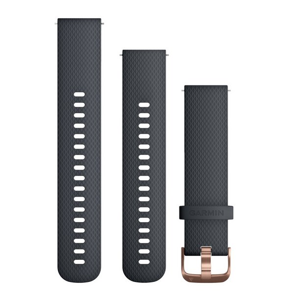 Garmin silicone watch band blue rose gold - British product