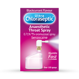 Holland & Barrett Ultra Chloraseptic Blackcurrant Anaesthetic Throat Spray 15ml- Buy online at McGrocer