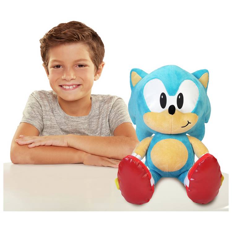 Sega Sonic jumbo plush 18 inch - British product