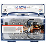 Dremel SpeedClic 10 piece accessory set, imported from the UK