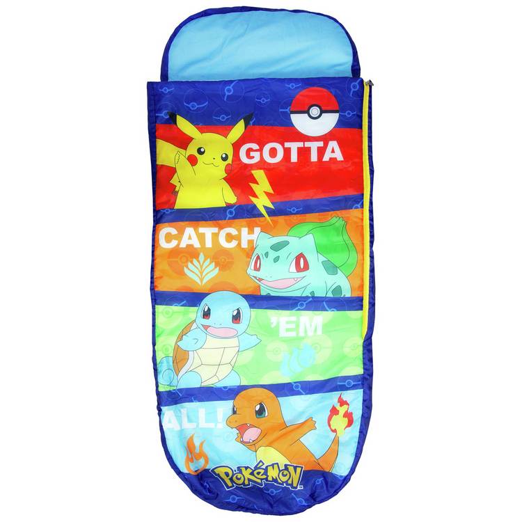 Pokemon inflatable ReadyBed for kids with Pikachu and friends - British product