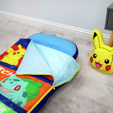 Pokemon inflatable ReadyBed for kids with Pikachu and friends - British product